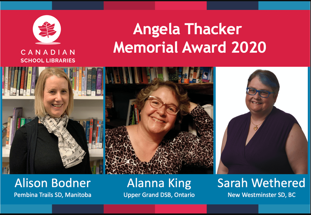 My acceptance speech: Angela Thacker Memorial Award&nbsp;2020